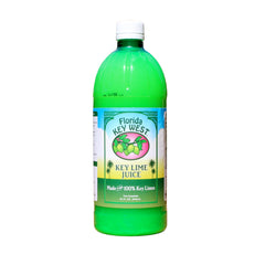 Florida Key West 32oz bottle front label showing authentic Key Lime branding and size
