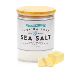 Florida Pure front jar showing product and branding with gourmet appeal