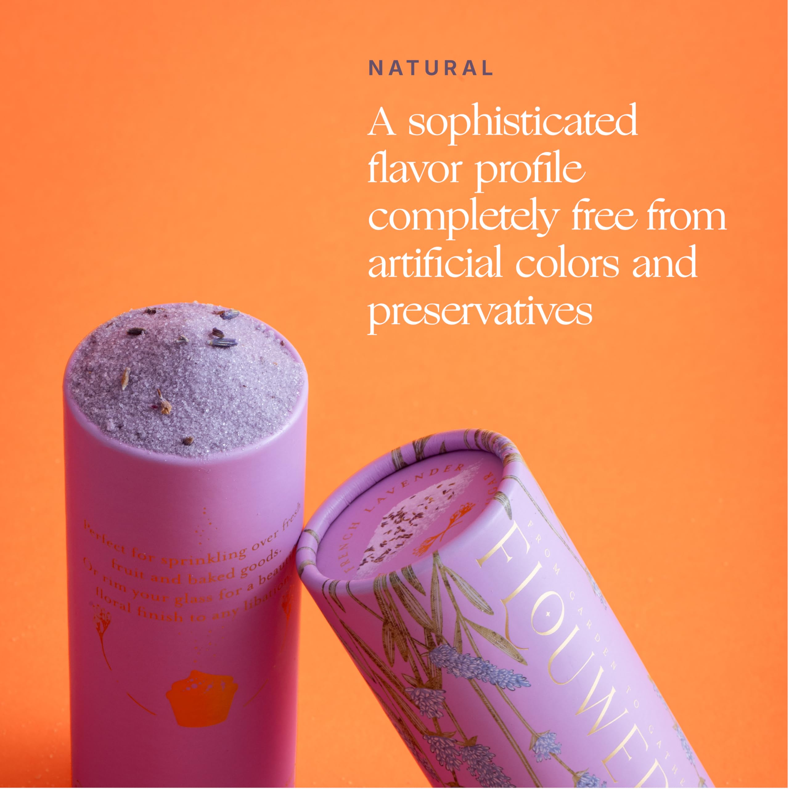 Flouwer Co artisan label on jar emphasizing handmade craft and quality