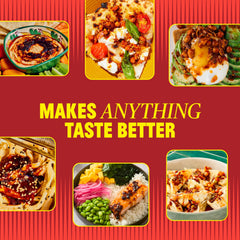 FLYBYJING Xtra Crunchy texture detail highlighting extra crispy, nut-free crunch