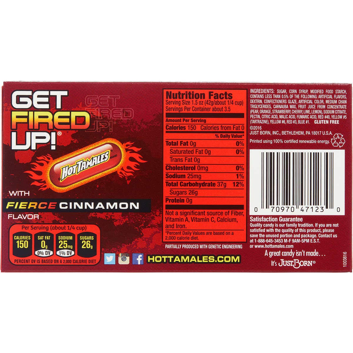Foamie Hot Tamales candy close-up highlighting chewy texture and cinnamon spice