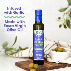 Fody oil drizzled on salad highlighting vibrant flavor without upset