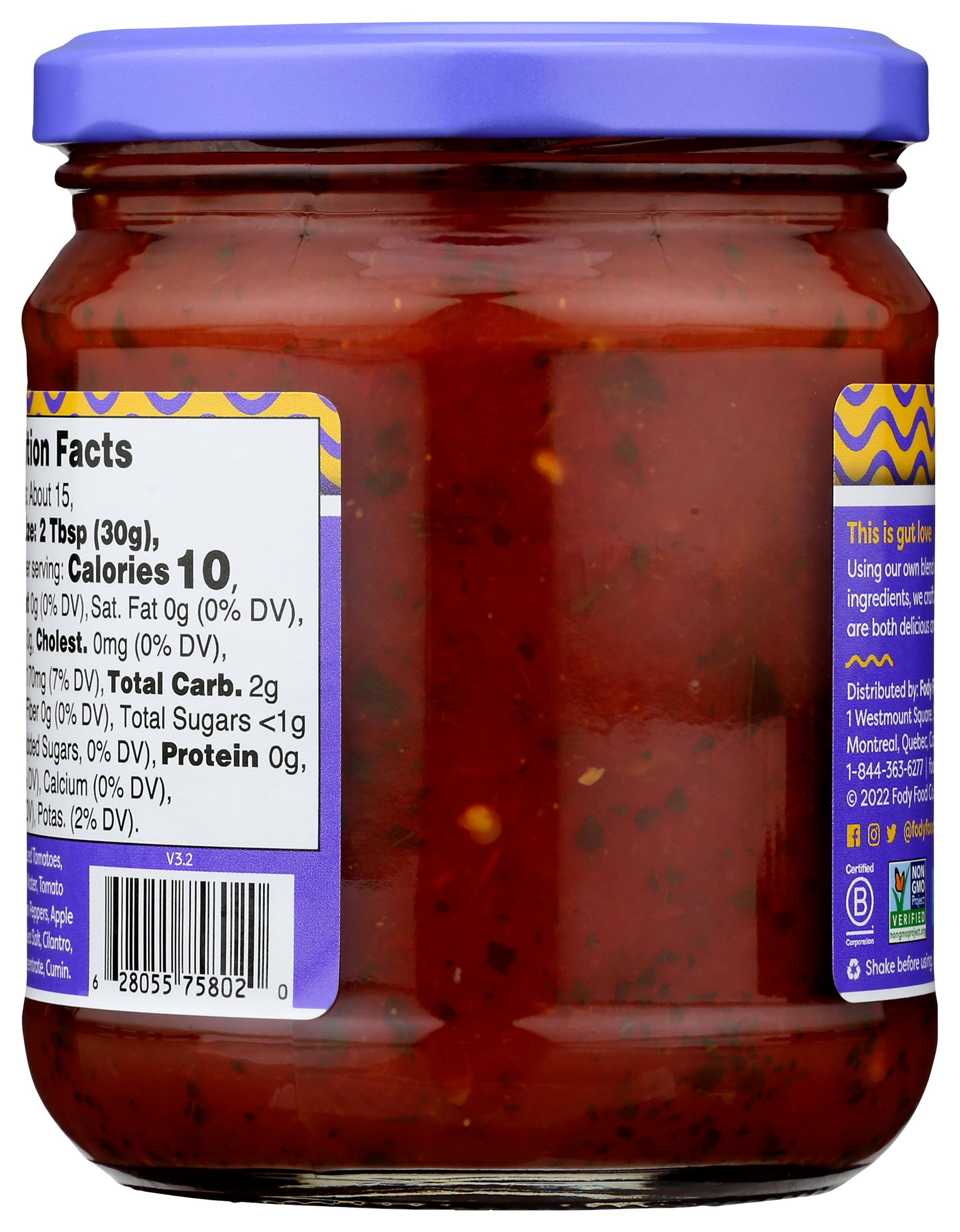 Fody mild salsa served in bowl with chips showcasing easy snacking