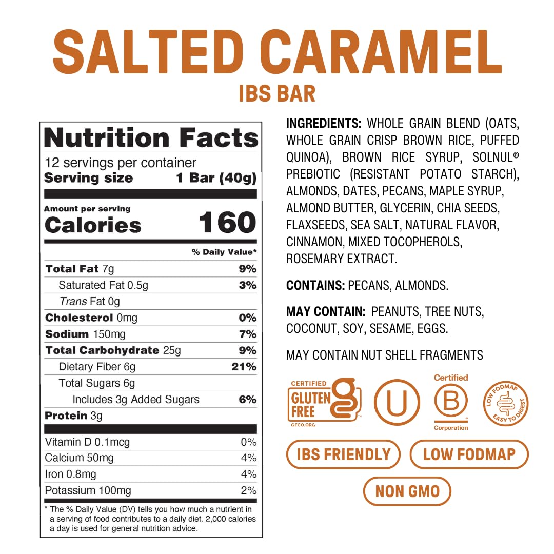 Fody unwrapped bar texture displaying oats and crisp brown rice for satisfying chew