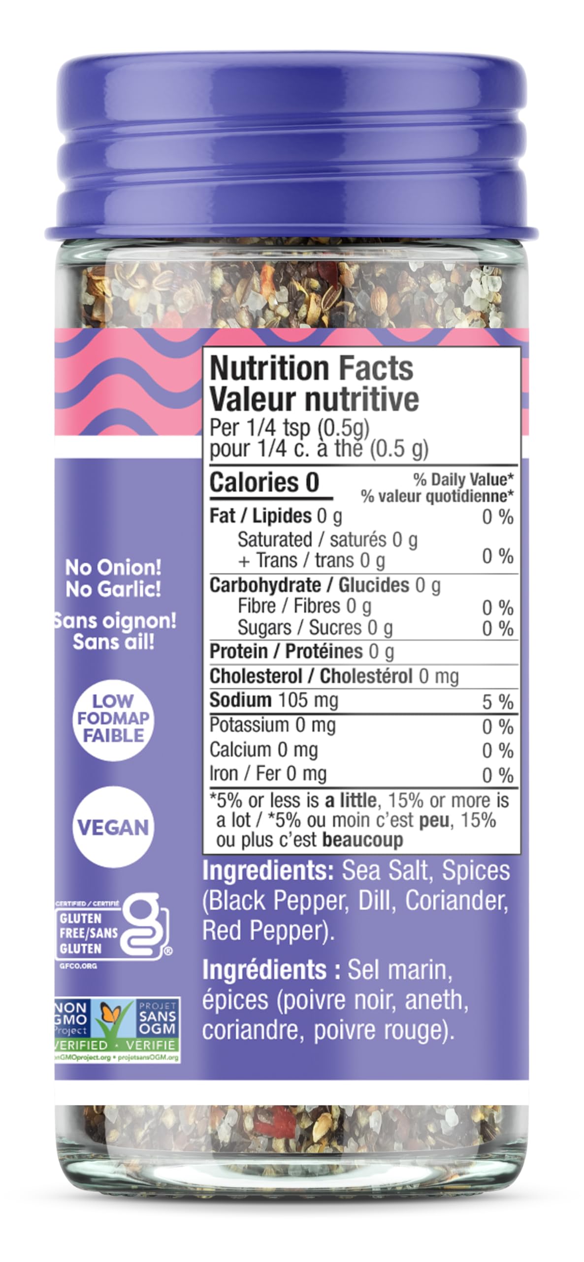 Fody label close-up highlighting ingredients list and low FODMAP badge for trust