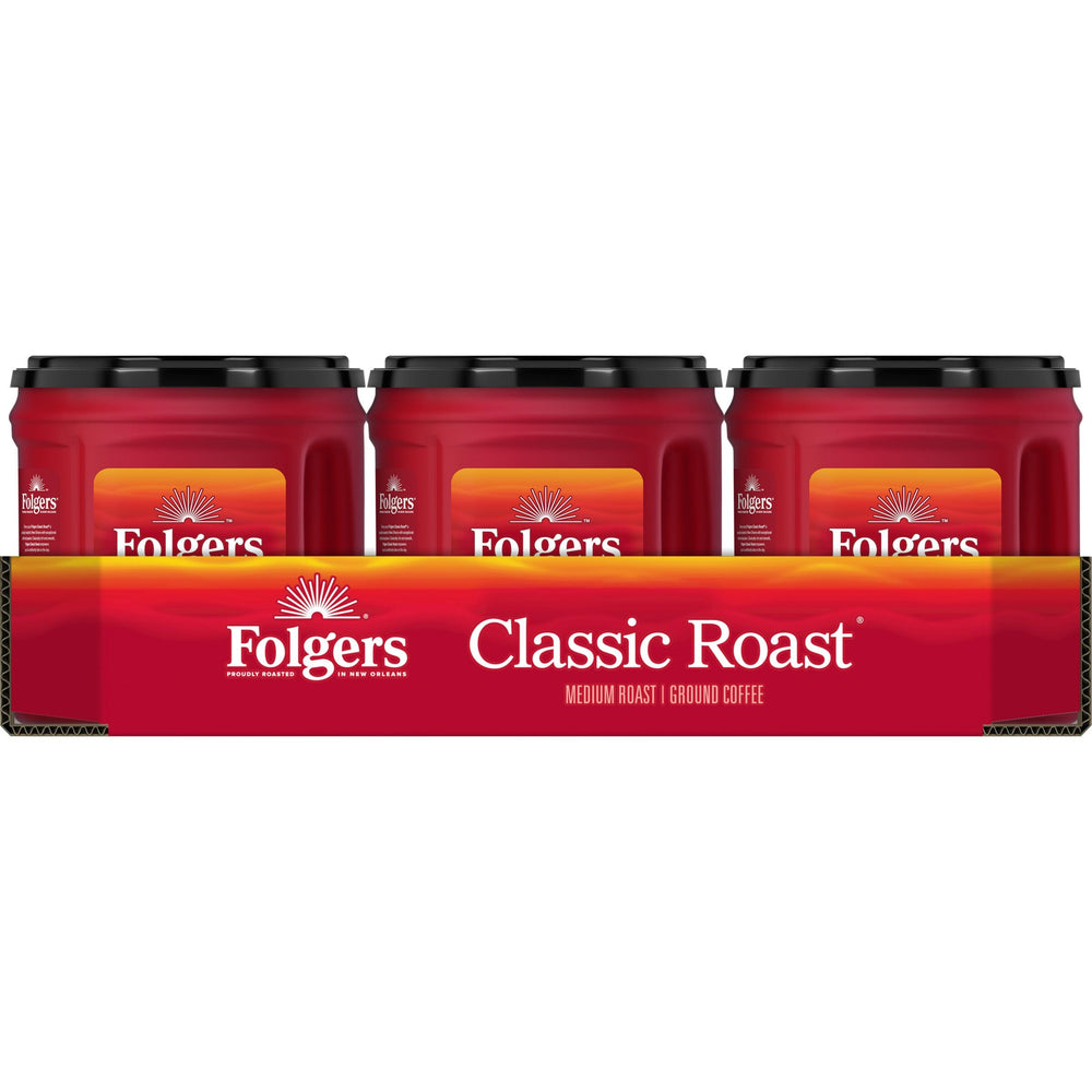 Folgers label noting roasted in New Orleans emphasizing craft and consistency