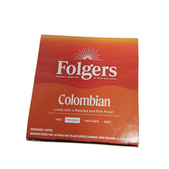 Folgers single K-Cup close-up highlighting pod quality and seal