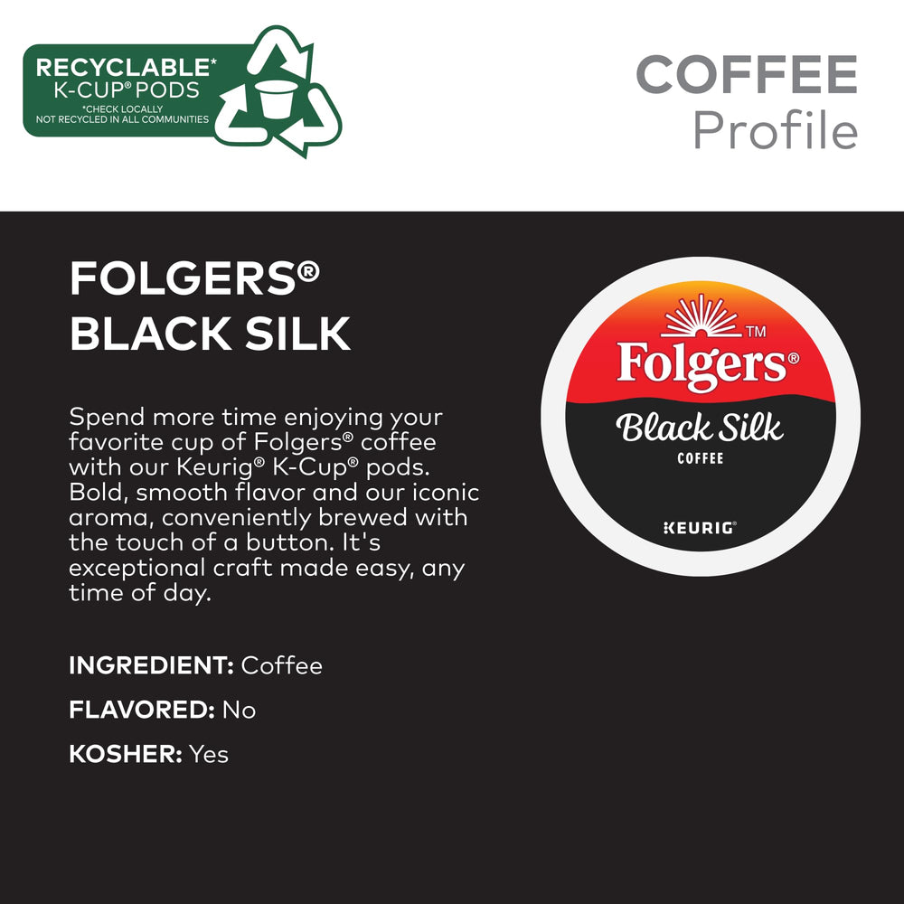 Folgers product label showing Orthodox Union Kosher certification for dietary assurance