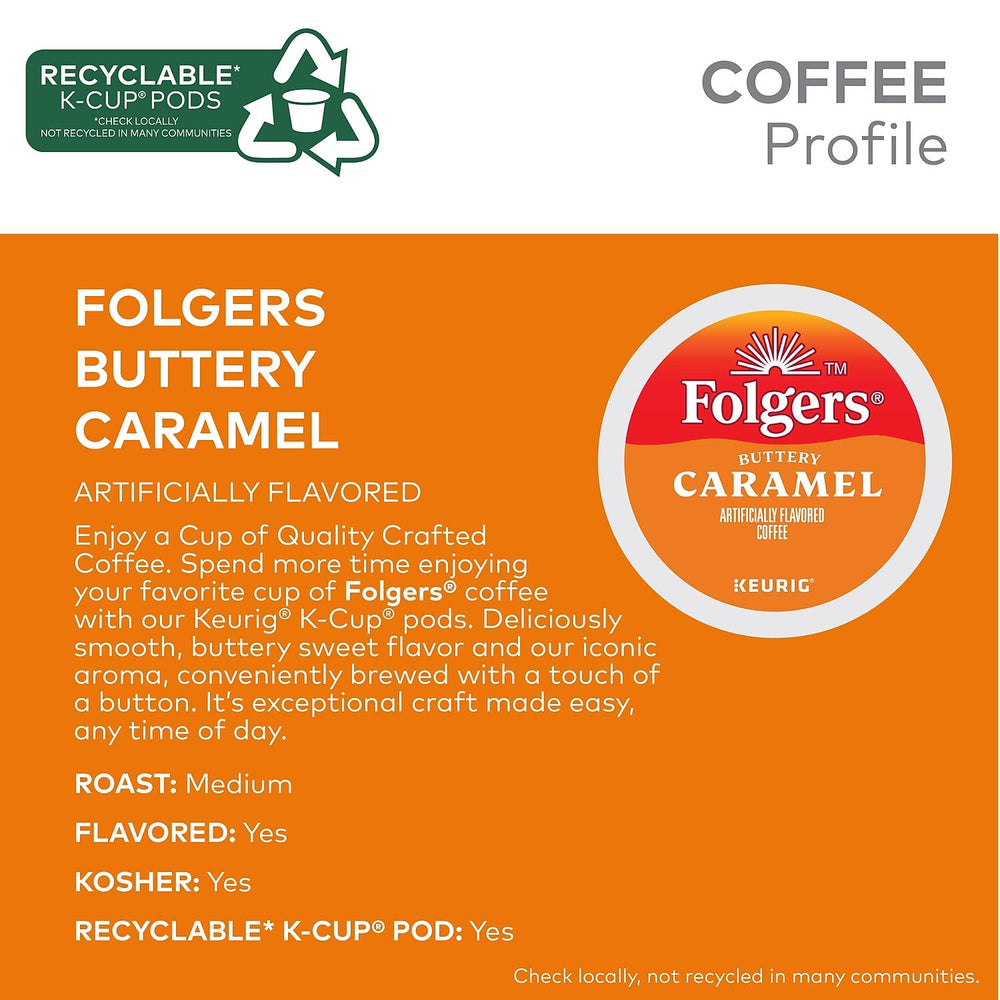 Folgers box beside a mug to show scale and 24-count supply at home