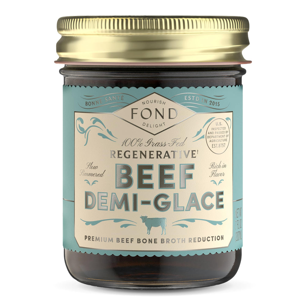 FOND Nourish Delight front packaging showing 7oz jar and brand benefits