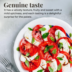 FONDO MONTEBELLO drizzled on salad showing bright flavor boost and attractive finish