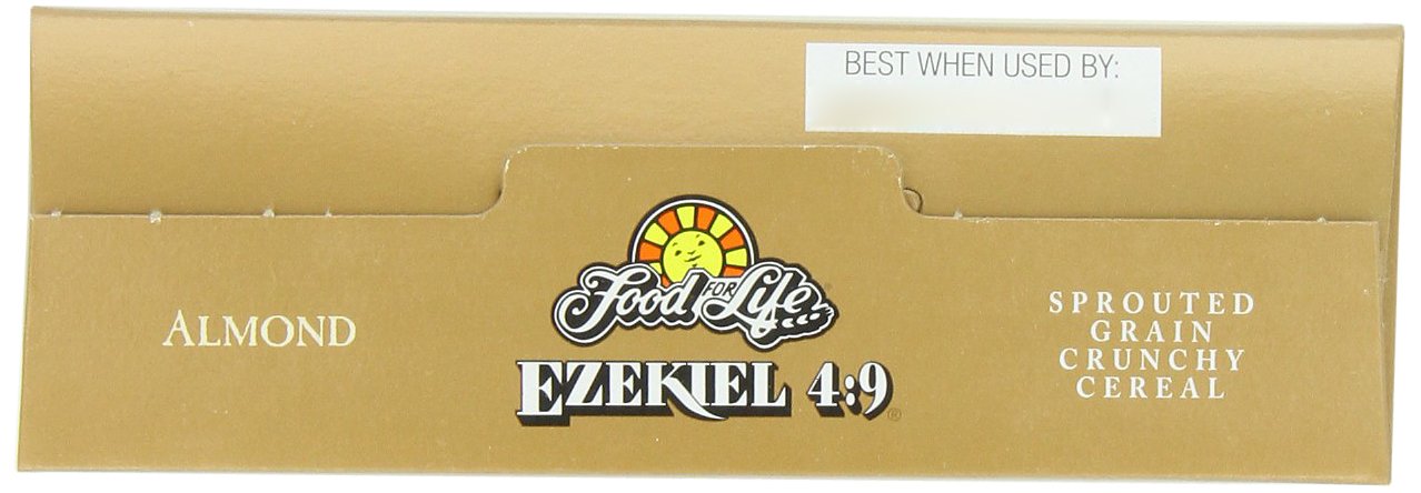 Food for Life ingredient label close-up showing sprouted grains and organic seal