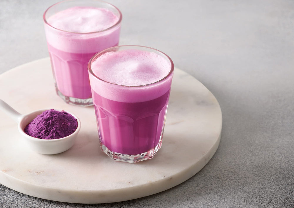 Food to Live used in baked goods demonstrating bright purple color in pastries