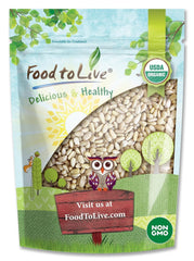Food to Live front package showing organic label and ready-to-use benefit