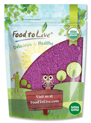 Food to Live front packaging showing product and bulk size benefit