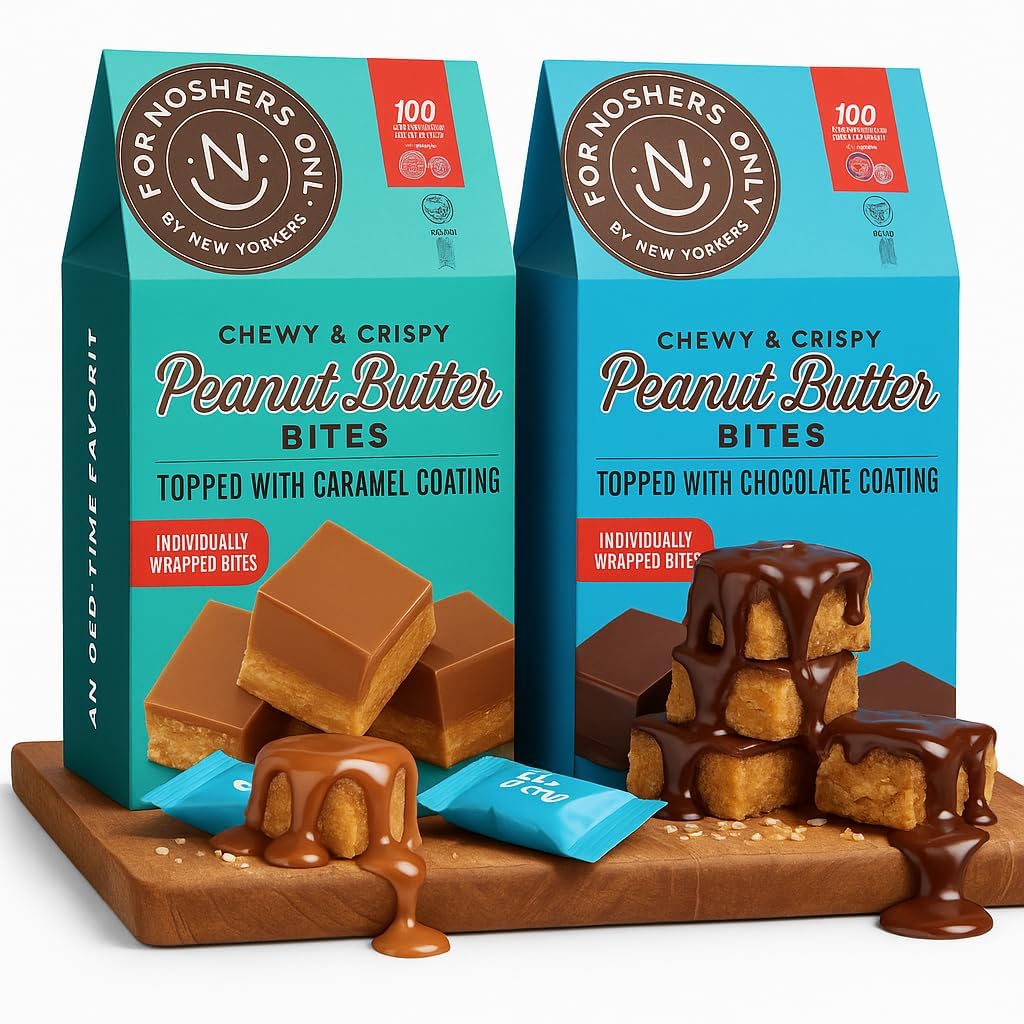 For Noshers Only front packaging showing box and contents, clear labeling and portion benefit