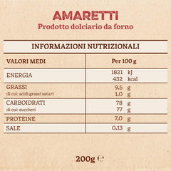 Forno Bonomi close-up of amaretti texture highlighting crunchy bite and almond flavor