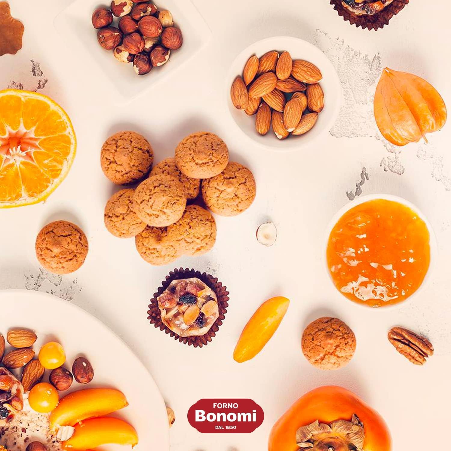 Forno Bonomi pack held in hand showing 200g size convenience and portioning
