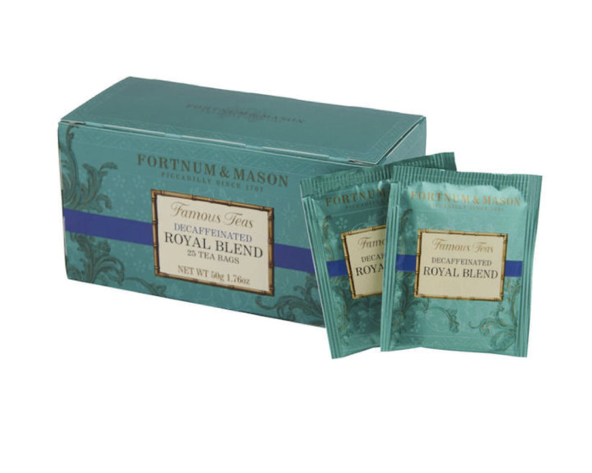 Fortnum & Mason front packaging showing elegant box and tea details, perfect for gifting