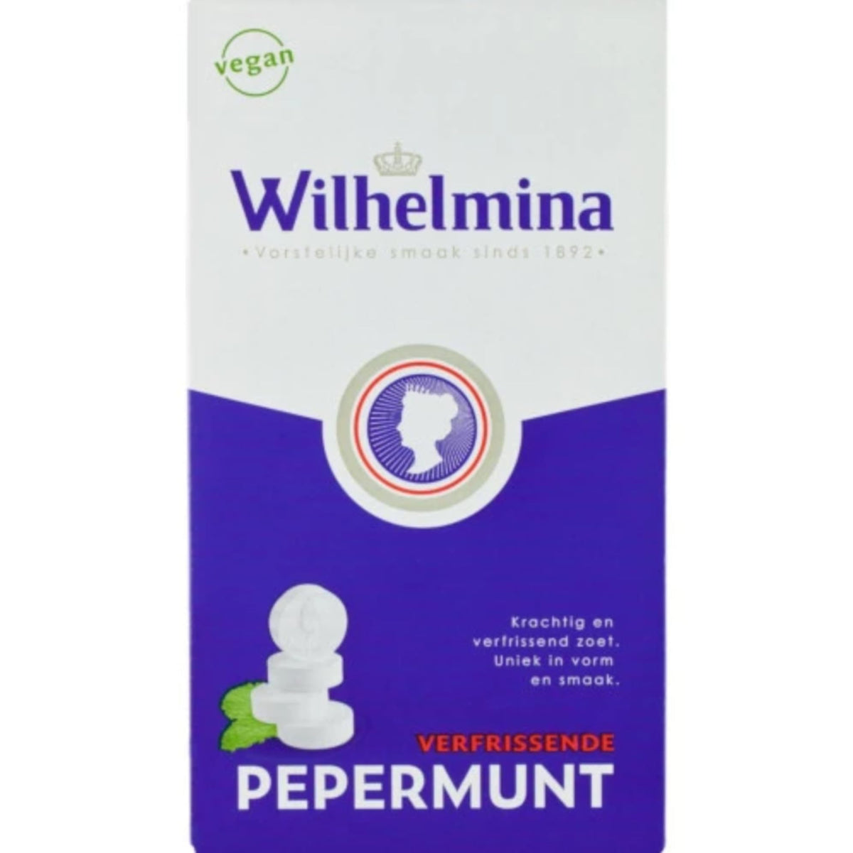 Fortuin Wilhelmina front-facing box showing elegant packaging and freshness benefit