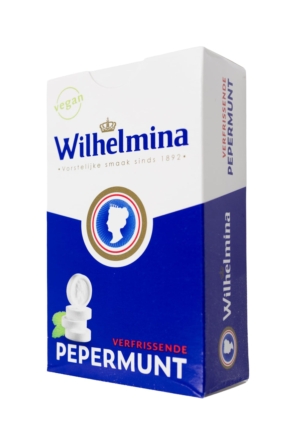 Fortuin Wilhelmina sliding box opened to reveal mints for quick access and portability