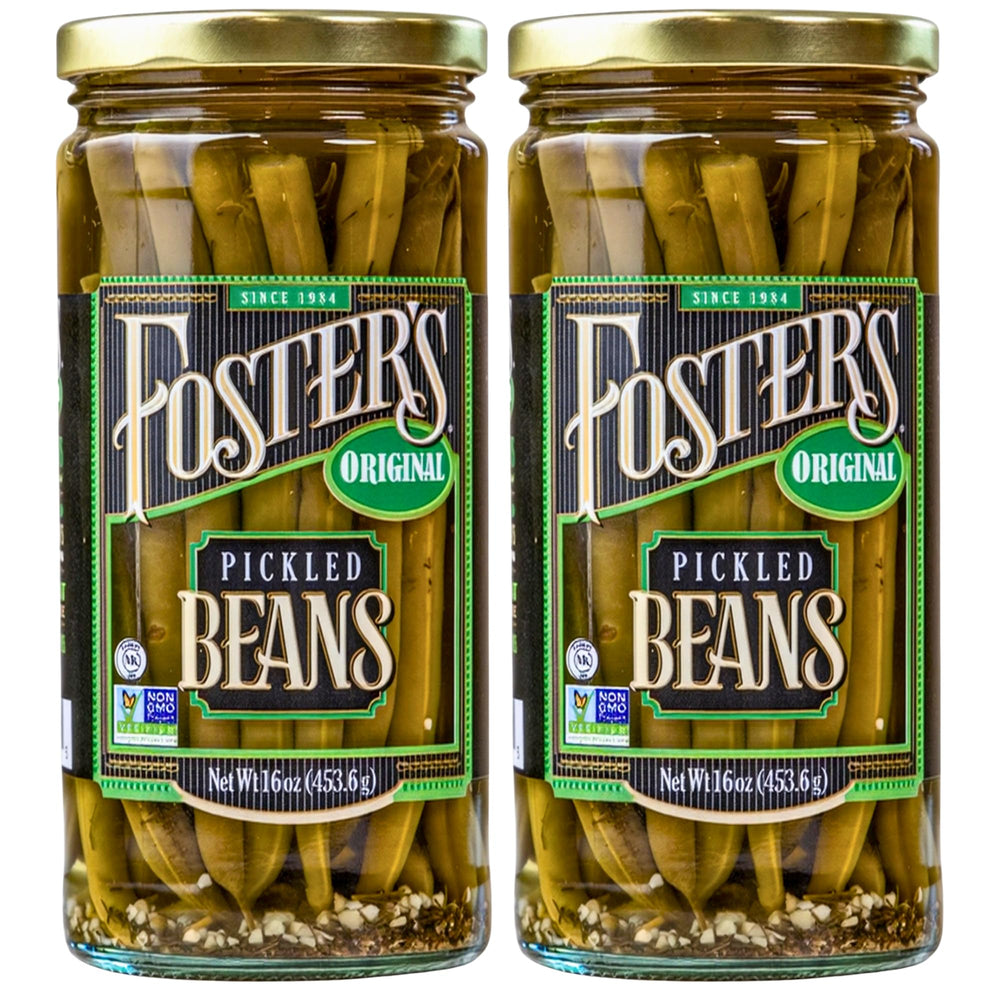 Foster's front packaging showing 16oz jar and original label for easy identification and classic appeal