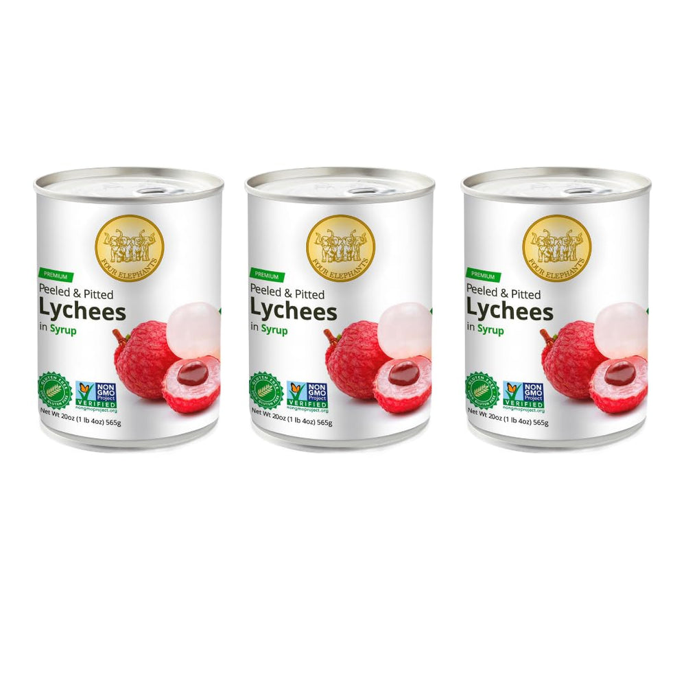 Four Elephants front packaging showing three 20 oz cans and brand