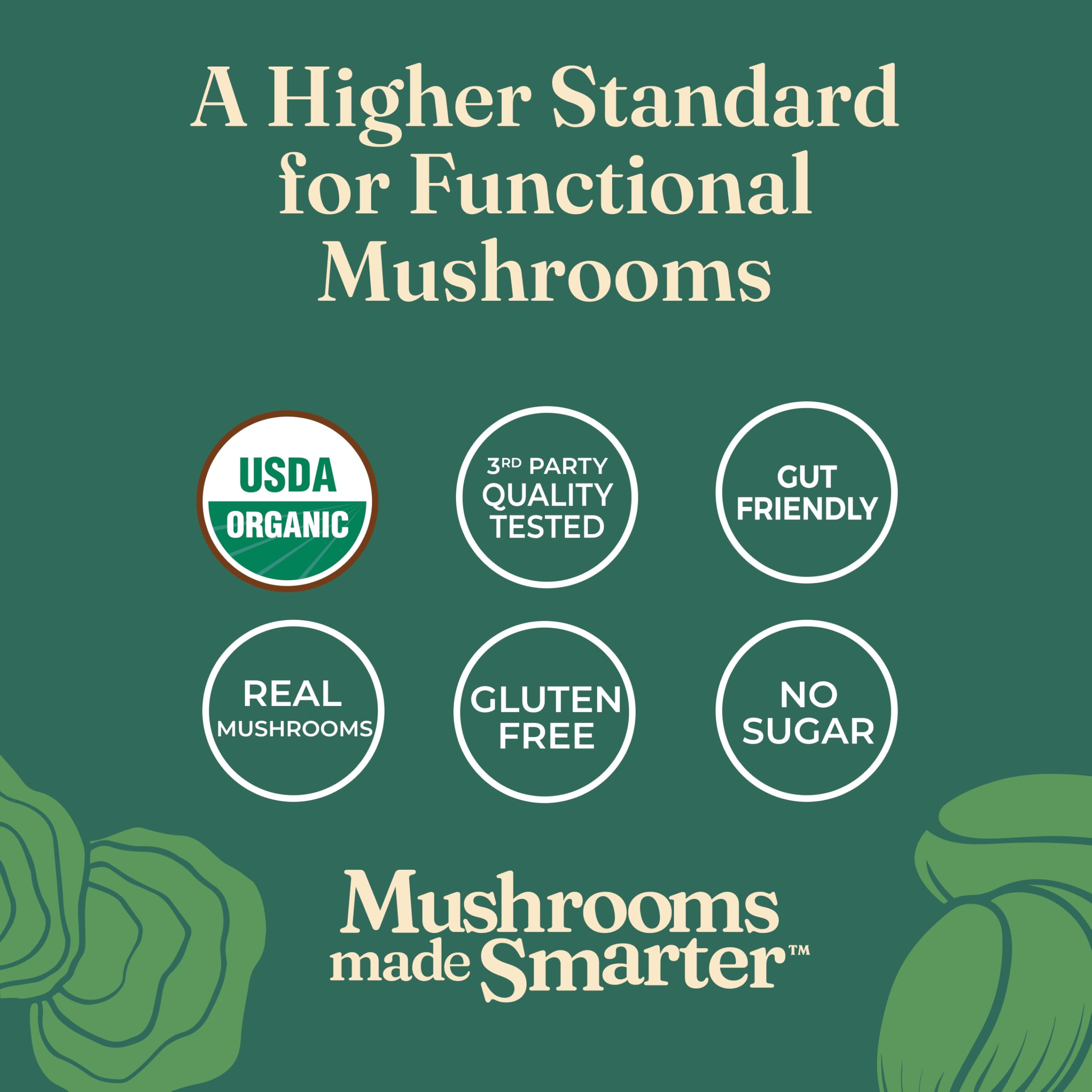 Four Sigmatic single packet poured into cup demonstrating easy preparation