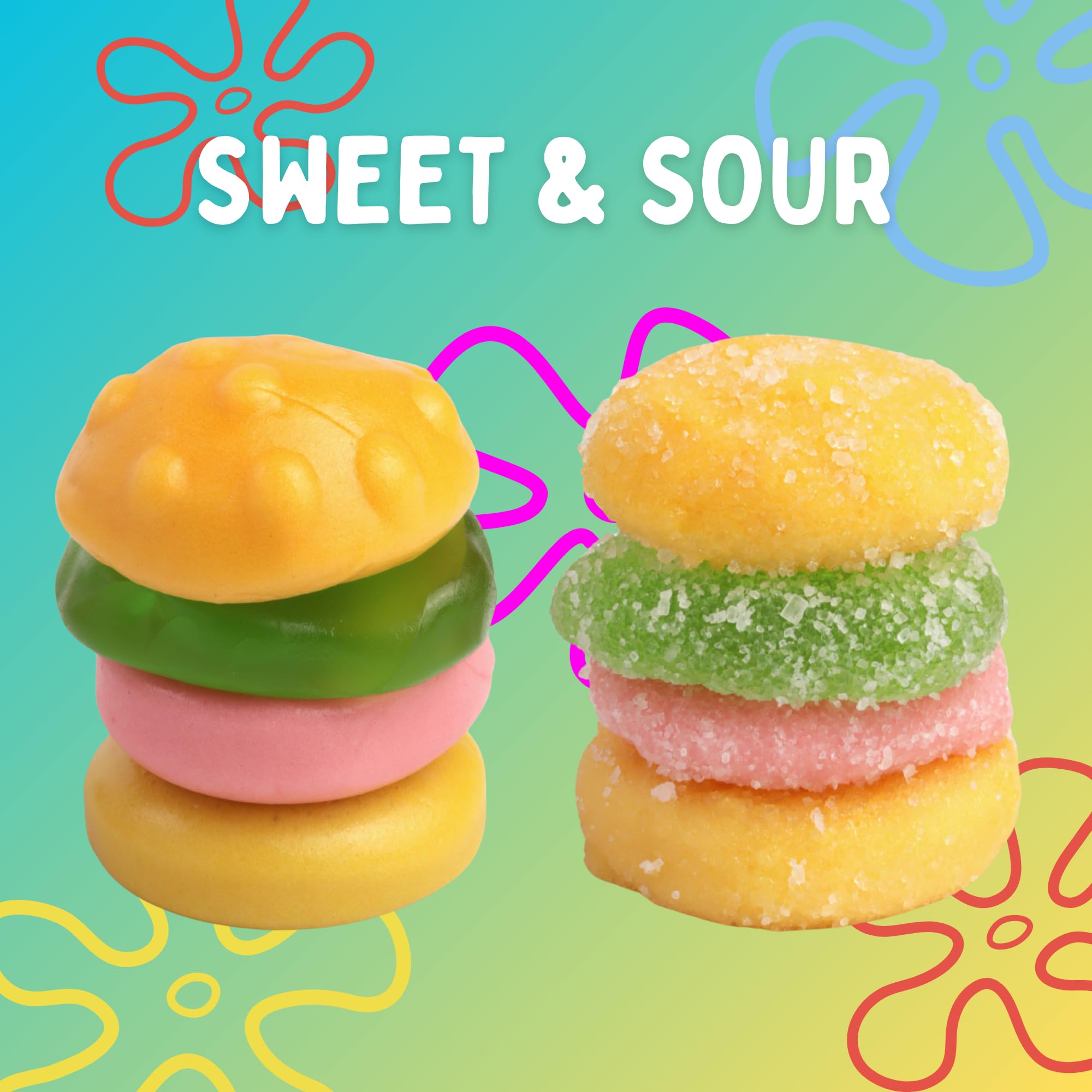 Frankford SpongeBob individually wrapped candies for hygiene and easy sharing
