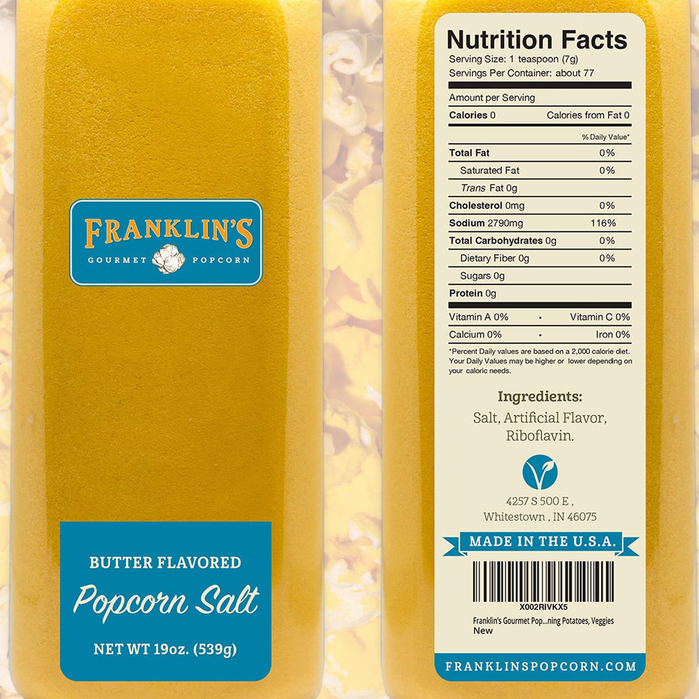 Franklin's fine powder texture close-up shows smooth, even seasoning benefit