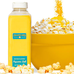 Franklin's front packaging 19 oz bottle showing brand and buttery appeal