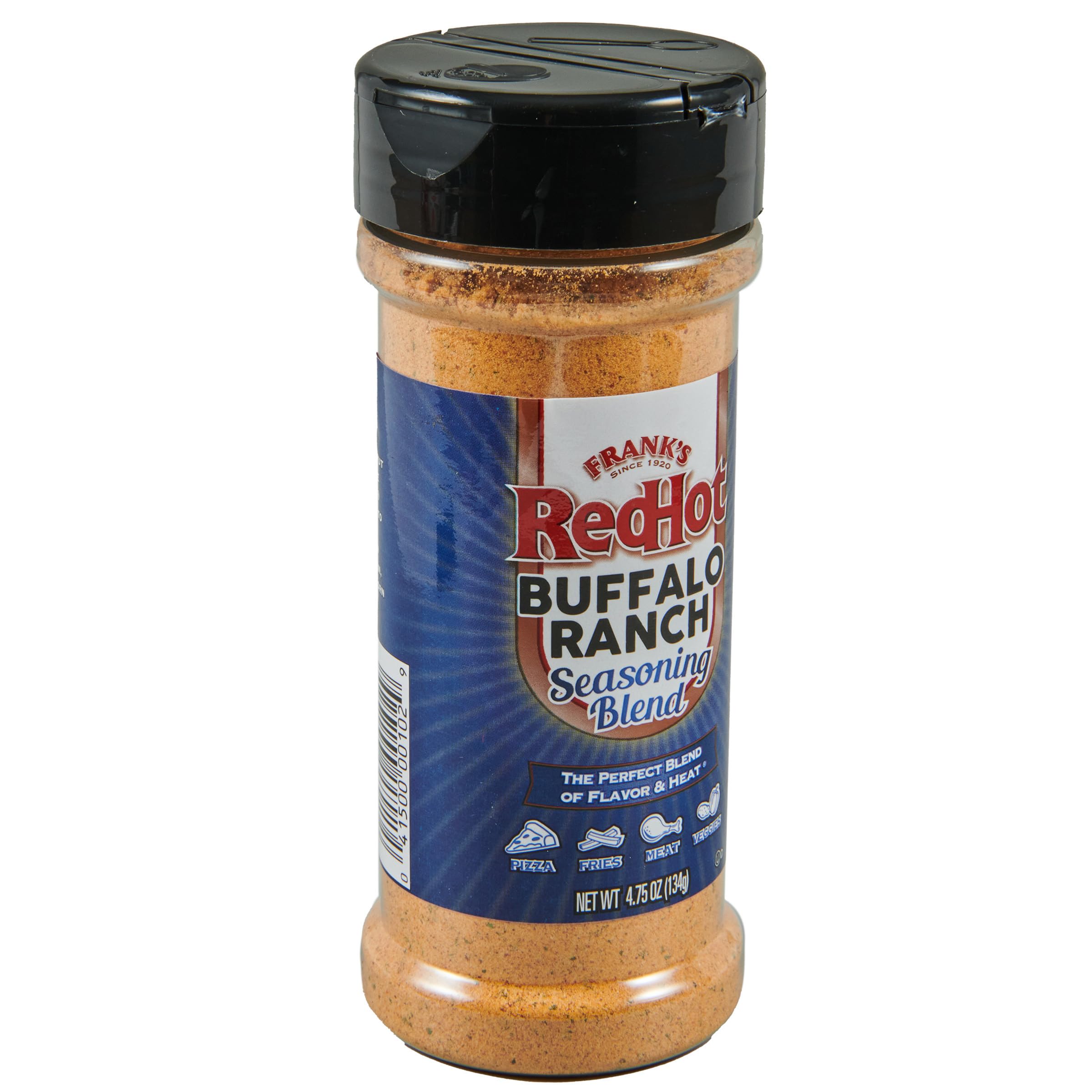 Frank's RedHot close-up of shaker top demonstrating easy pour control
