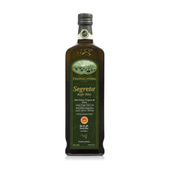 Frantoi Cutrera bottle front view showing Sicilian D.O.P. character and premium quality