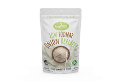 FreeFOD jar front label showing product and Low FODMAP benefit
