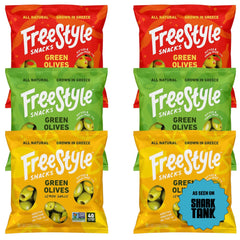 Freestyle Snacks front packaging showing neat single-serve convenience