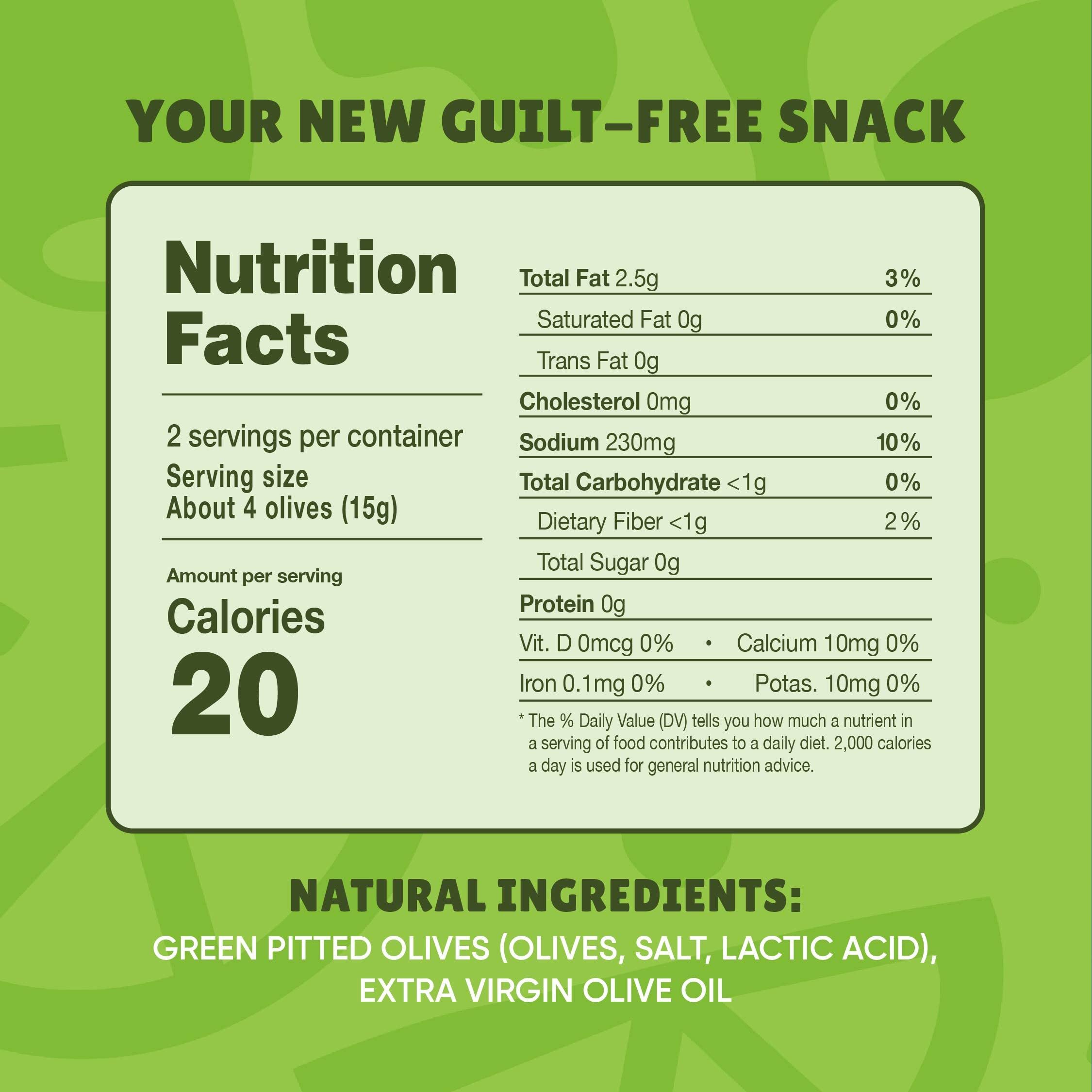 Freestyle Snacks ingredients label closeup showing simple natural ingredients
