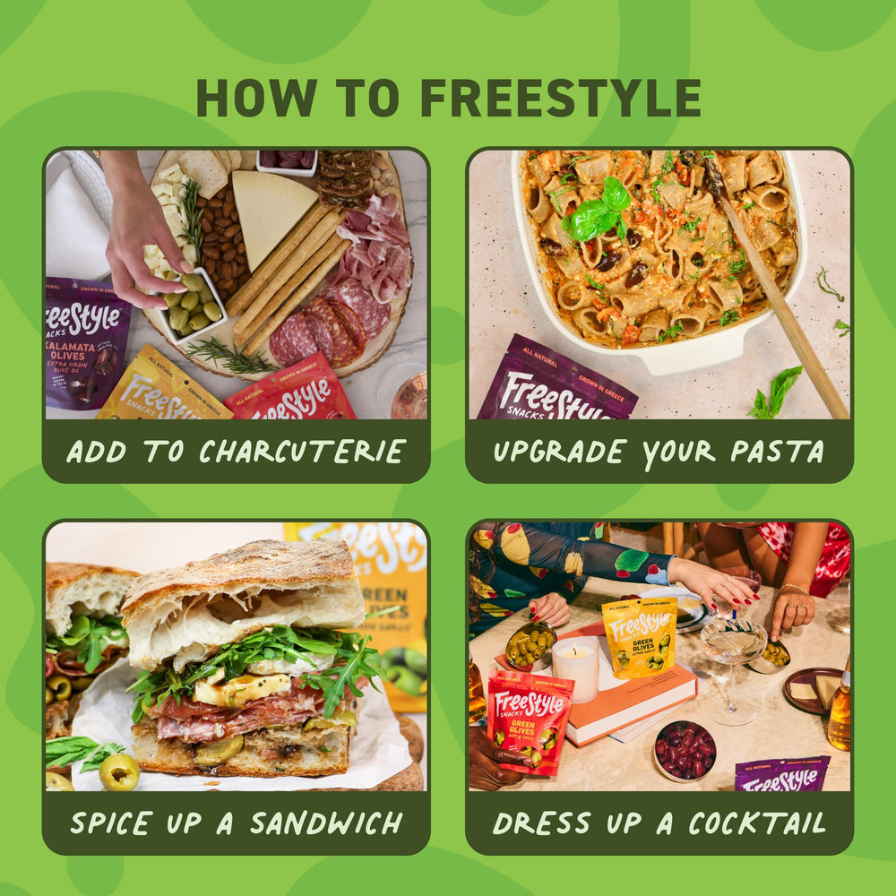 Freestyle Snacks open pouch ready to serve for quick mess-free snacking