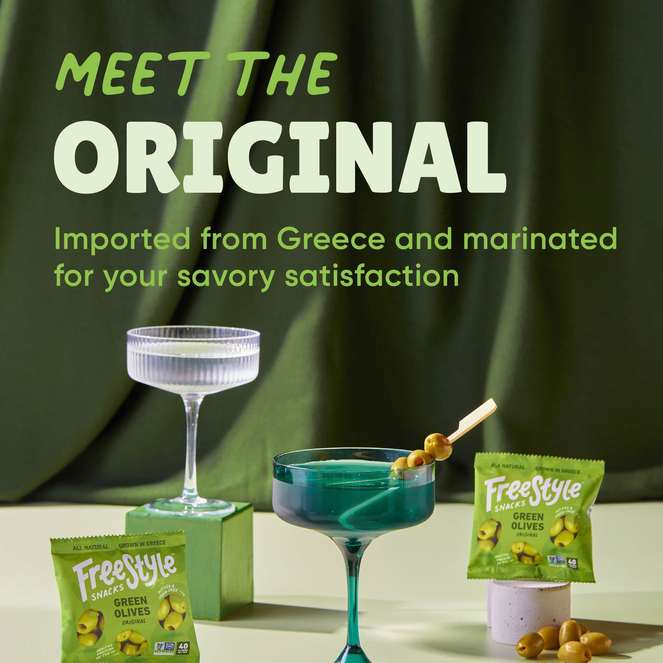 Freestyle Snacks pouch in hand demonstrating compact portion control