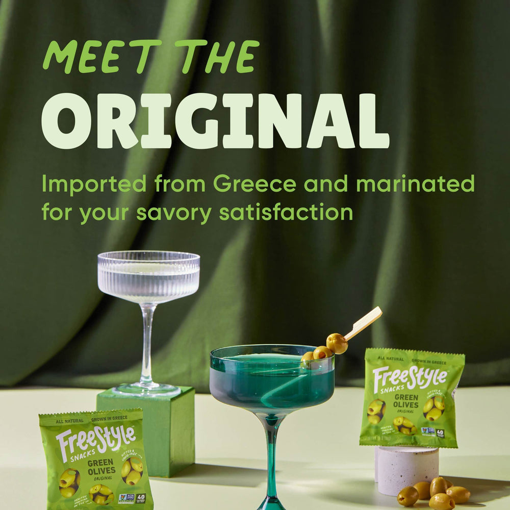 Freestyle Snacks pouch in hand demonstrating compact portion control