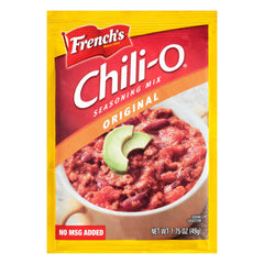 French's Chili-O front package showing branding and packet count, clear purchase view