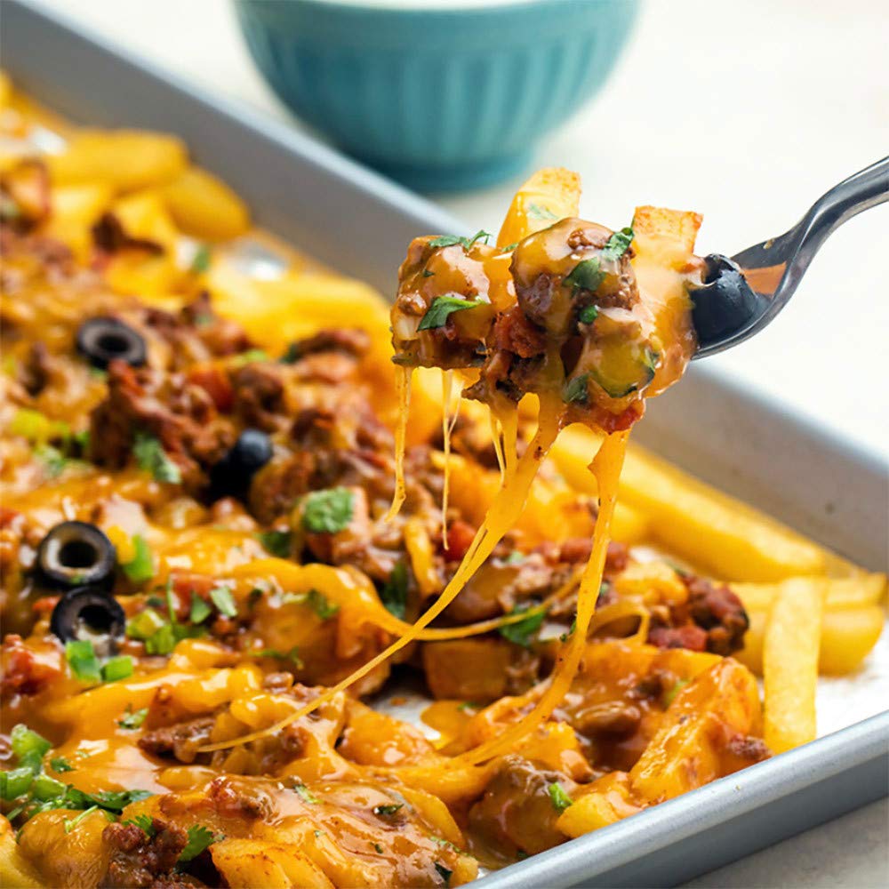 French's Chili-O sprinkled over nachos with melted cheese, boosts snack flavor