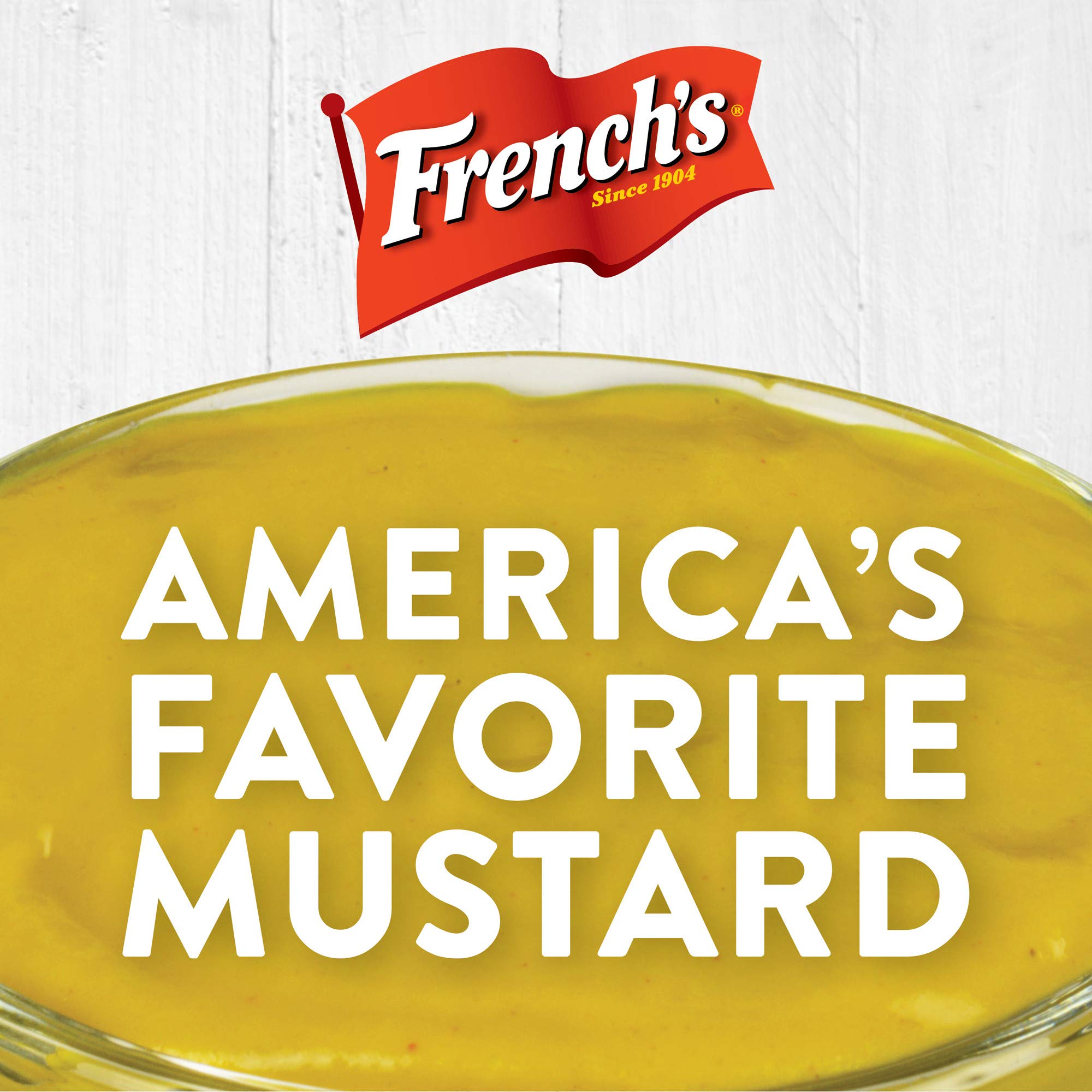 French's packet beside a coin demonstrating 7g single serve portion