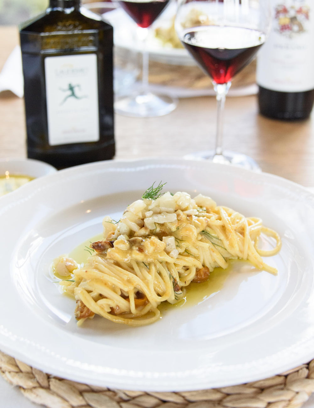FRESCOBALDI sealed packaging detail emphasizing freshness preservation