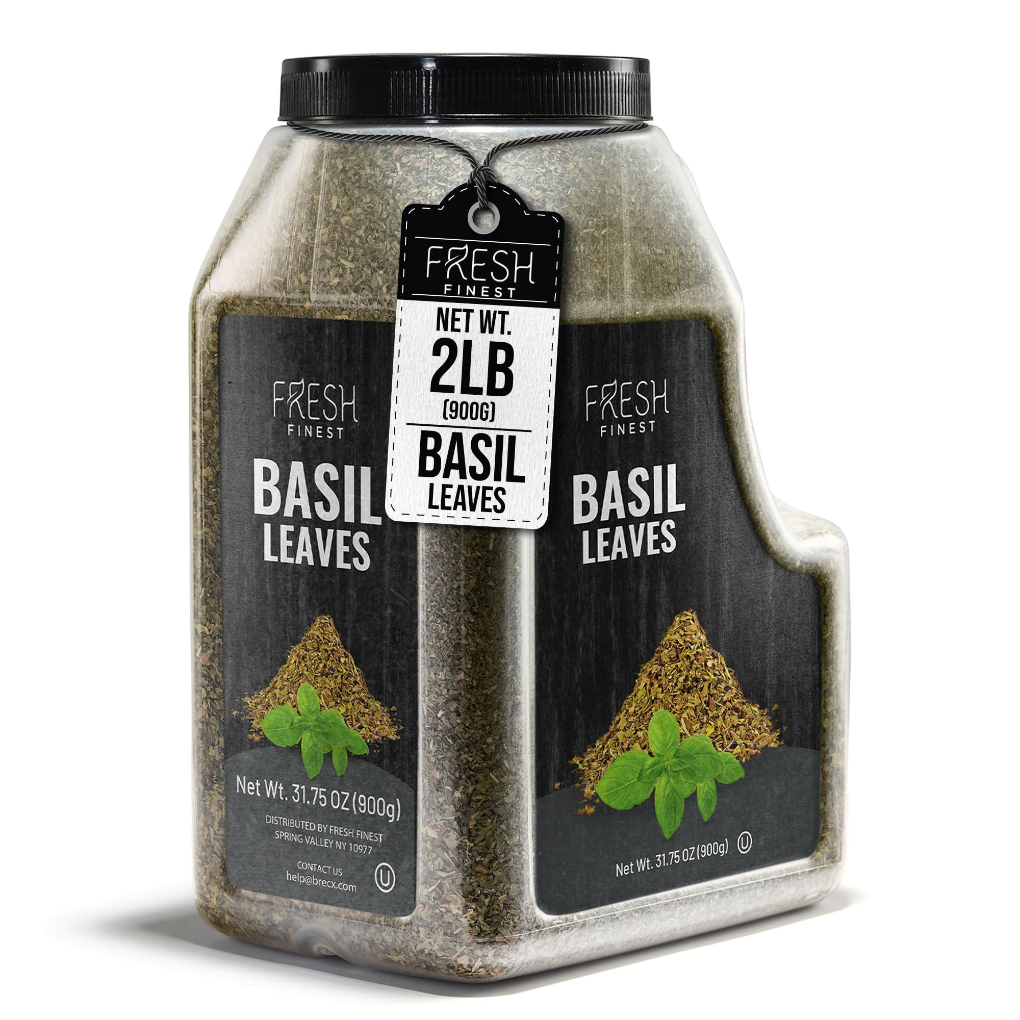 Fresh Finest jar front view showing large 31.75 oz container and branding, convenient bulk supply