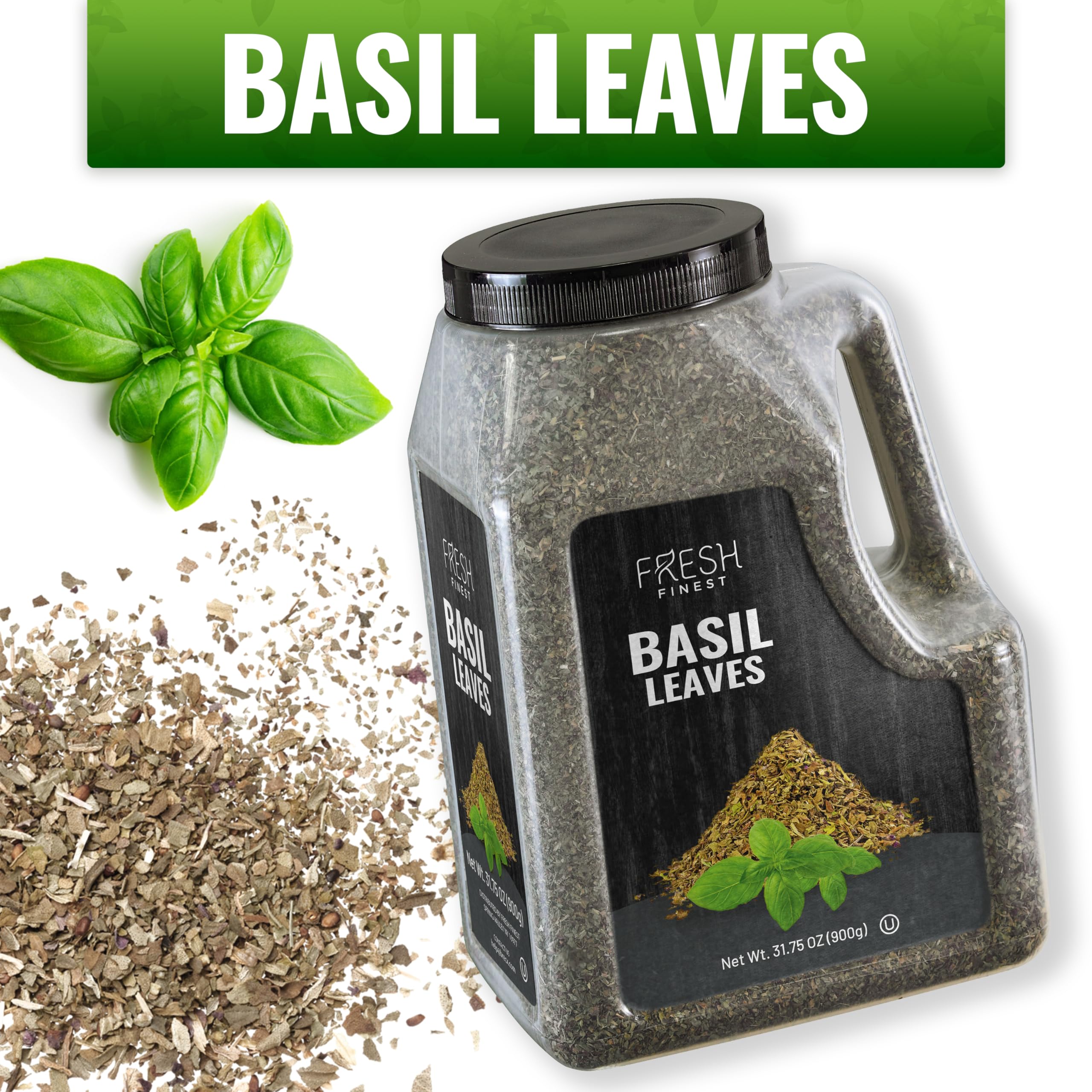 Fresh Finest sprinkled on pasta dish adding sweet herb flavor and visual appeal