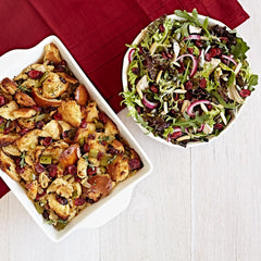 Fresh Gourmet mix sprinkled over salad for instant sweet-tart flavor and crunch