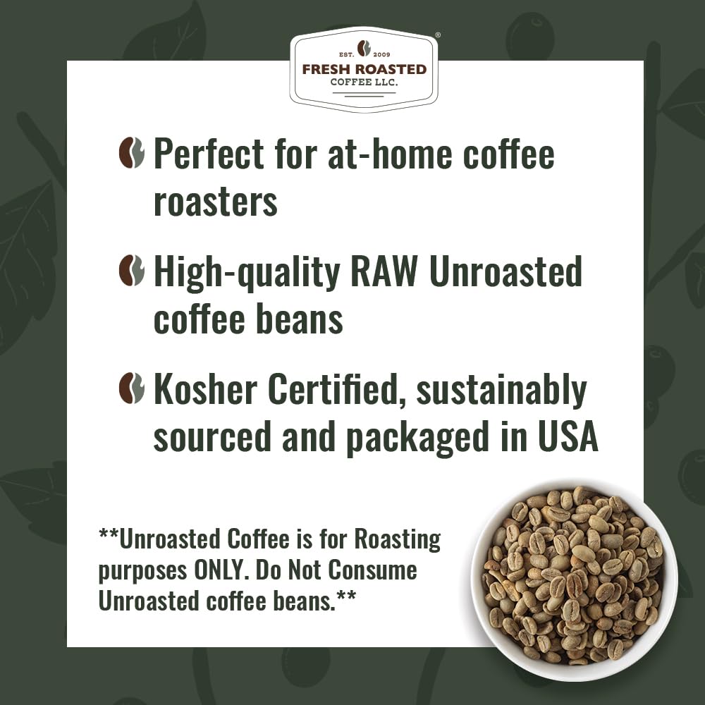 Fresh Roasted Coffee scale comparison with beans next to a ruler showing batch planning benefit