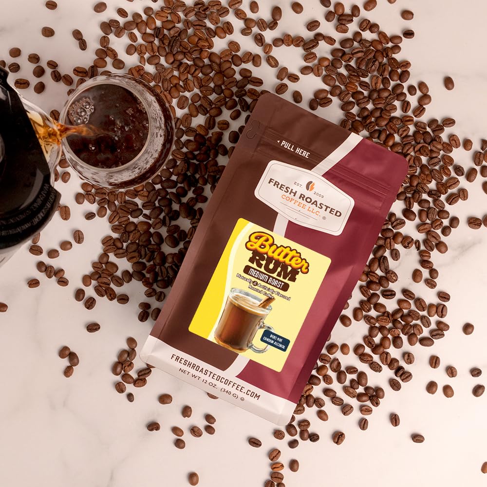 Fresh Roasted Coffee sealed bag interior showing nitrogen flush freshness