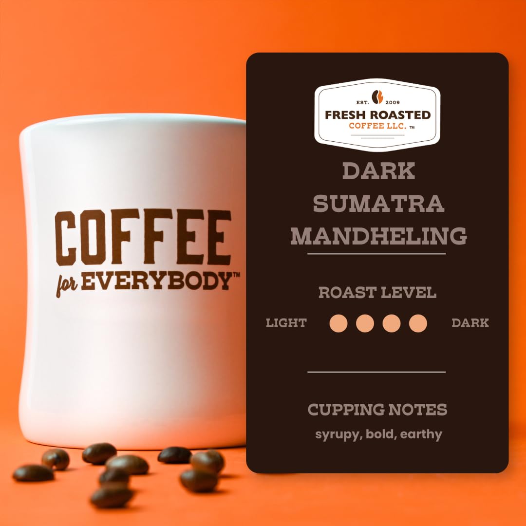 Fresh Roasted Coffee close-up of one-way valve and label, demonstrates freshness-preserving packaging benefit
