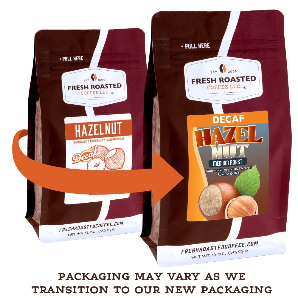 Fresh Roasted Coffee back label with kosher and roasting details for confident purchase